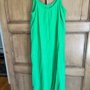 Nation LTD Green cotton dress/cover up